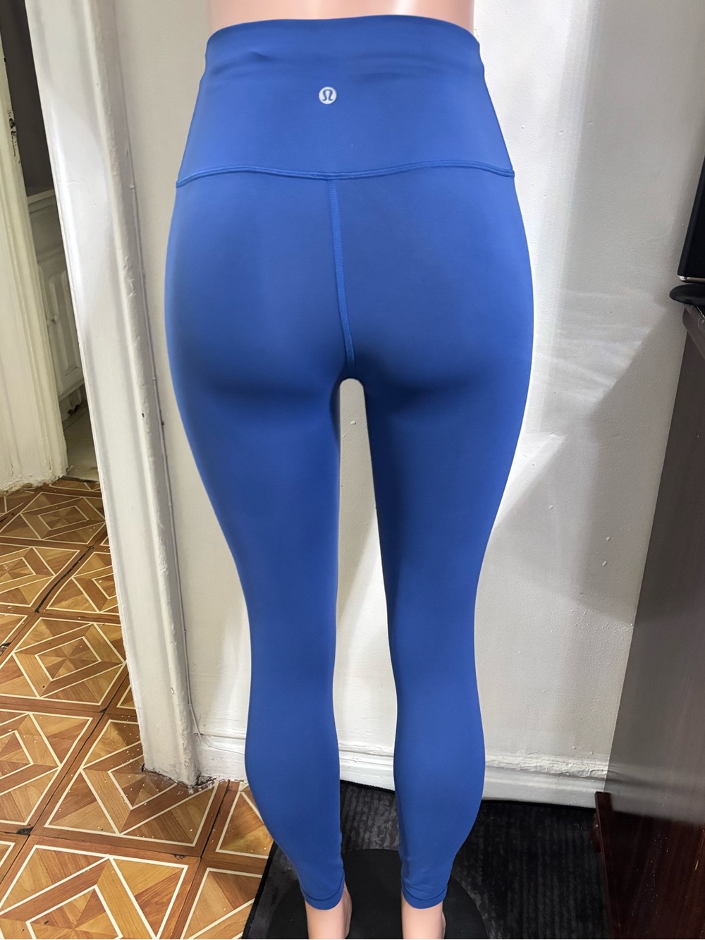 LULULEMON ATHLETICA Women’s High-Waist Full Length Blue Performance Leggings - Picture 7 of 13